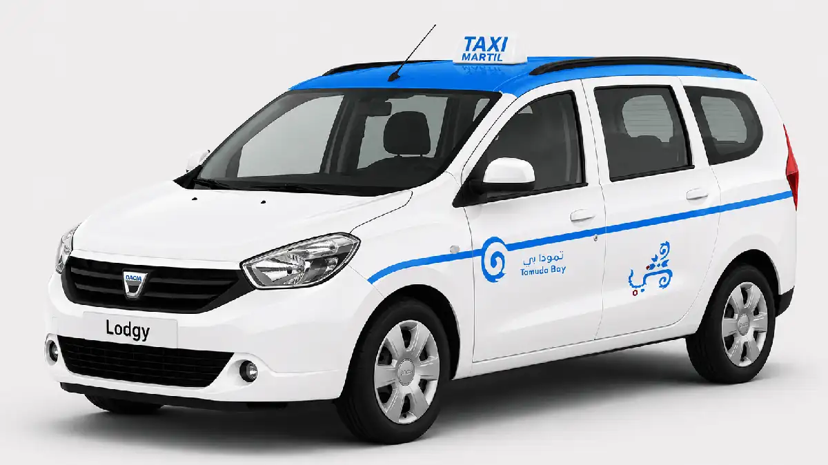 Taxi Martil — Dacia Lodgy Tamuda Bay